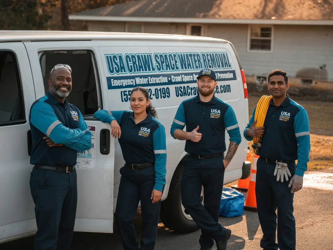 Crawl Space Water Removal company in Saline, LA